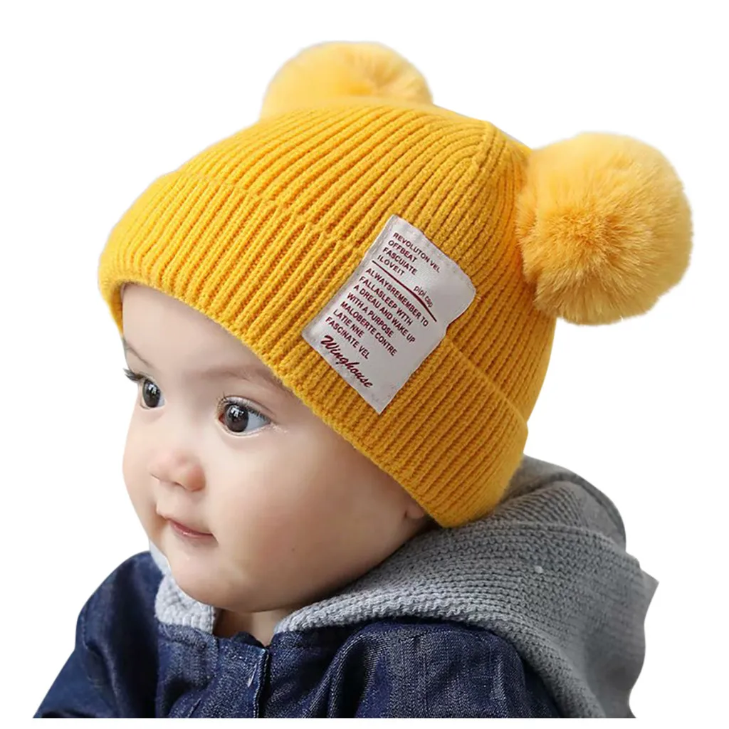 Реквизит для фотосессии новорожденных; зимняя шапка для маленьких мальчиков и девочек с милым медведем; шапка-ушанка для малышей; теплая вязаная шапка; Czapki Dla Dzieci