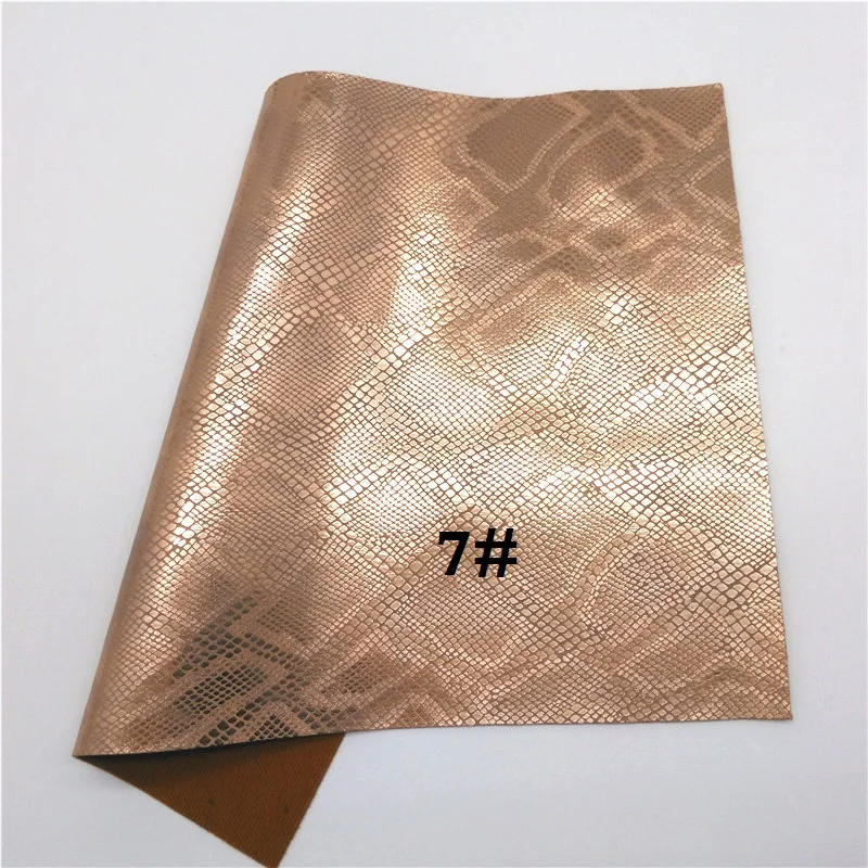 7 Glitterwishcome 21X29 см A4 Размер металлик искусственная кожа ткань, синтетическая кожа ткань листы, искусственная кожа для бантов, GM449A - Цвет: 7