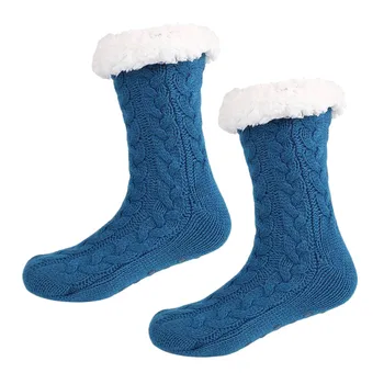

Socks Women Winter Womens Vintage Winter Soft Warm Thick Cold Knit Wool Crew Socks Solid Print Comfortable Mujer Invierno #T2G