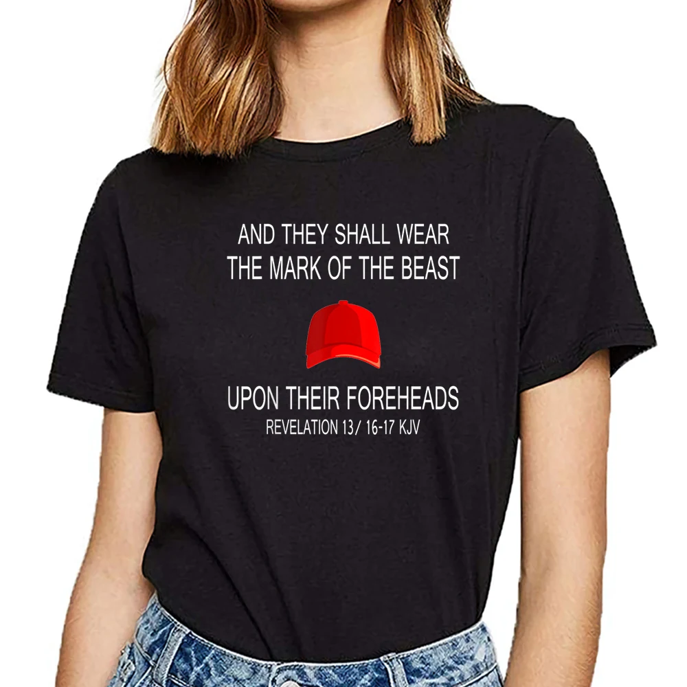 Tops T Shirt Women funny satiric anti donald trump 2020 liberal chris Funny Vintage Cotton Female Tshirt | Женская одежда