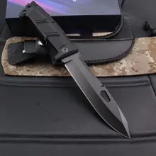 Mengoing военный тактический черный нож для выживания 8Cr13 стальное