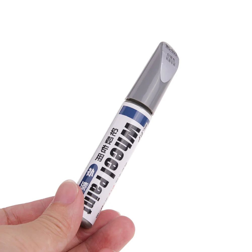 Car Scratch Remover Pen Car Paint Pen Car Auto Scratch Filler Repair Cover Pen Waterproof Tire Wheel Paint Repair Marker Pen Non-Toxic Car Paint Refresh