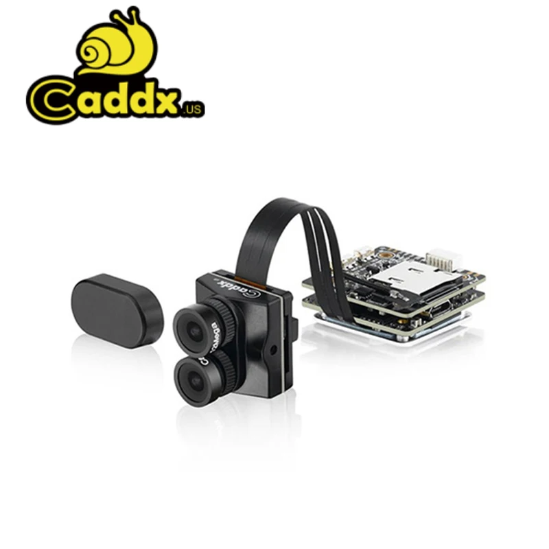 Caddx Tarsier V2 4K 30fps 1200TVL WiFi Мини FPV камера с ND фильтром 128G карта памяти для радиоуправляемого гоночного дрона квадрокоптера - Цвет: Standard V2 Black