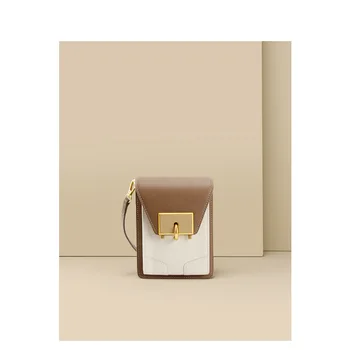 

Shoulder Messenger Bag New Style Casual Messenger Bag Genuine Leather Women's Bag