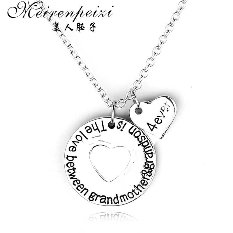 Ожерелье с полым сердцем и надписью Forever Name подвески ожерелья цепи ювелирные