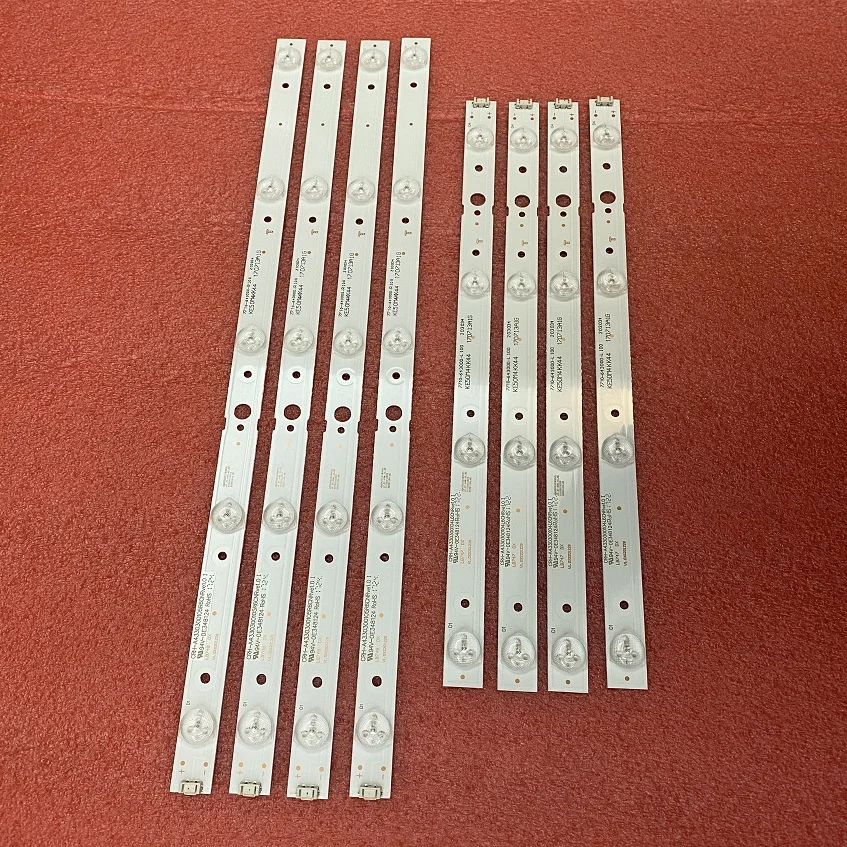 sequential led strip 8pcs/set LED strip for LG 43UG620V 43UJ620V 43UJ6200 CRH-A4330300104L6CNRev1.0 CRH-A4330300105R6CNRev1.0 A4330300105R74CREV1.0 best light strips