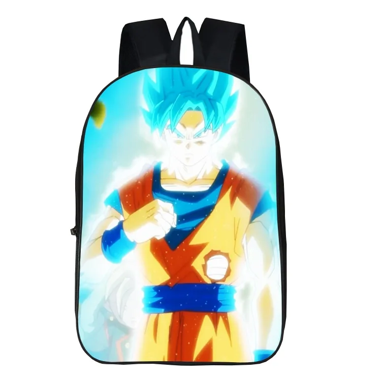 Горячая Dragon Ball Z Goku сумки Дети Мальчики Девочки Рюкзак Мода Красочный Узор ноутбук рюкзак обратно в школу - Цвет: photo color