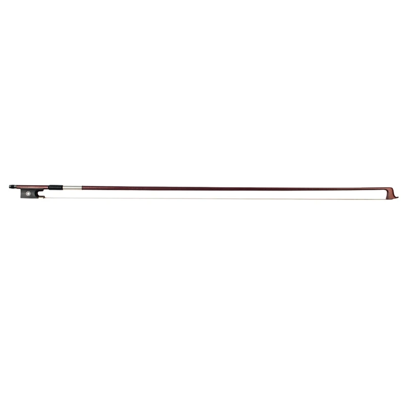 

4/4 Violin Bow Carbon Fiber Violin Bow 4/4 Violin Fiddle Bow Ebony Frog Brown Color