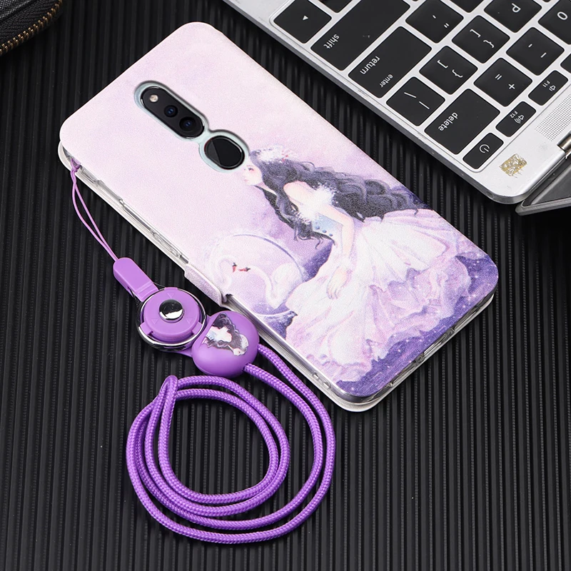 Кожаный чехол-книжка с подставкой для Oppo Realme X lite 3 R17 F11 Pro R11 S Plus F3 A77 A73 A83 A3 F7 A7X F9 Reno Z 10X