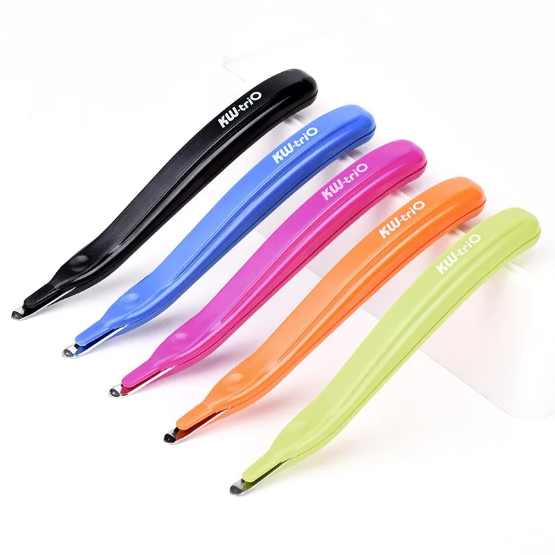 Portable Staple Remover Pen Type Head Paper Document Stapler