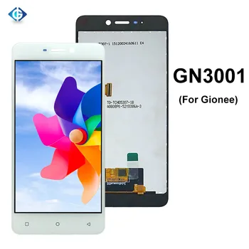 

10pcs Full Screen For Gionee GN3001 Display For Gionee S5 GN3001 3001 LCD Display Touch Screen Digitizer Assembly Ship DHL
