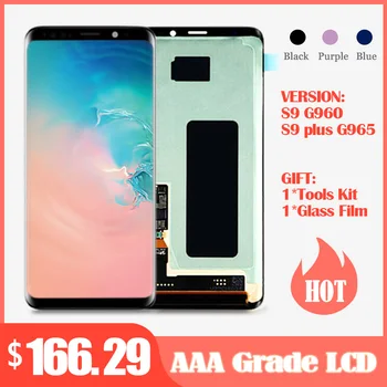 

AAA Grade AMOLED Replacement for SAMSUNG Galaxy S9 S9+LCD Touch Screen Digitizer with Frame G960 G965 display