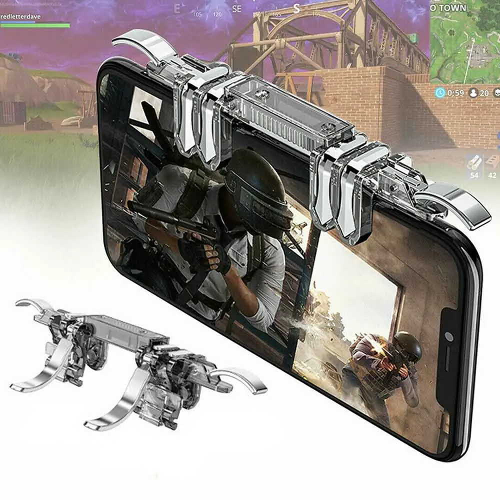 

Gamepad controller game firepower button triggers mobile shooting game