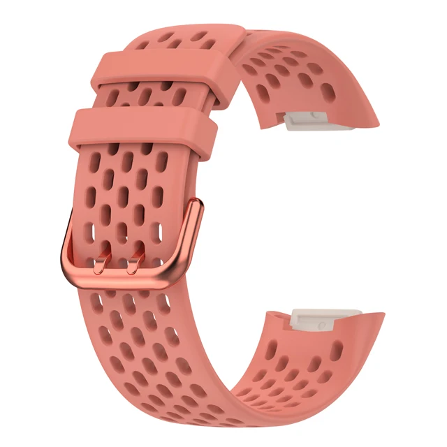 Breathable Sport Silicone Wristband Replacement Bracelet