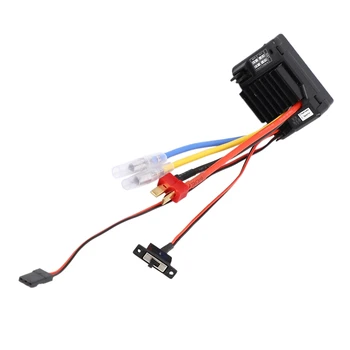 

60A Climbing Car ESC Waterproof Brush Electronic Speed Controller Waterproof ESC for 1/10 RC Traxxas Car