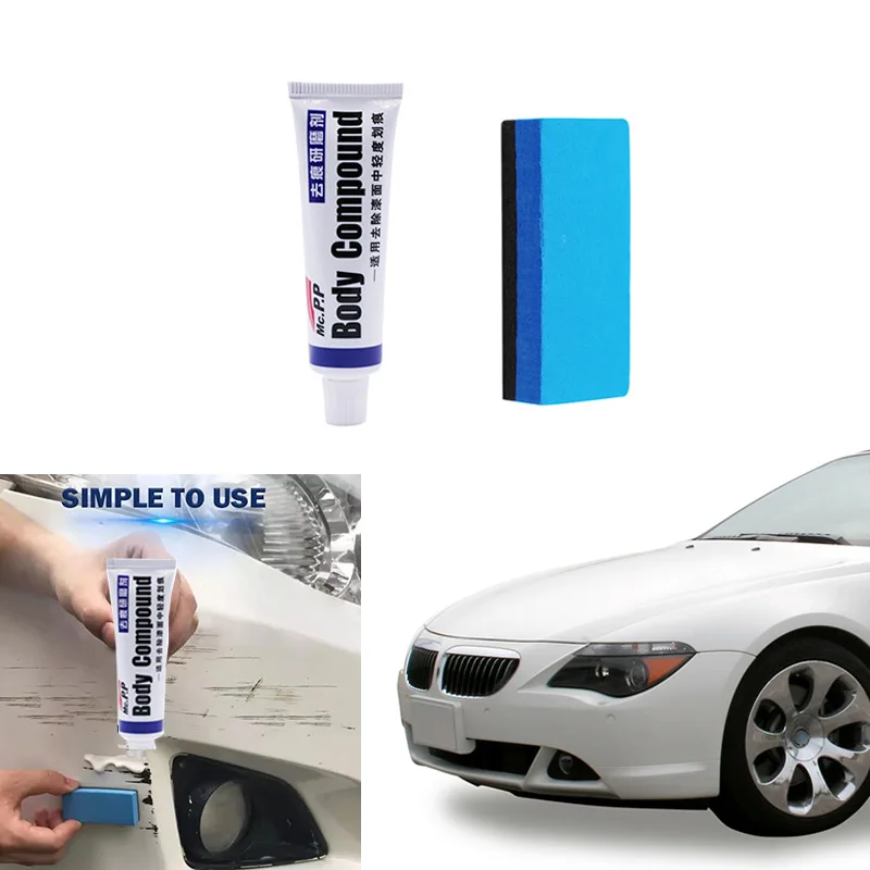 Dropshipping. Exclusivo. Auto reparador para arañazos herramienta Auto reparador de arañazos de cera antiarañazos crema pintura rasguño removedor