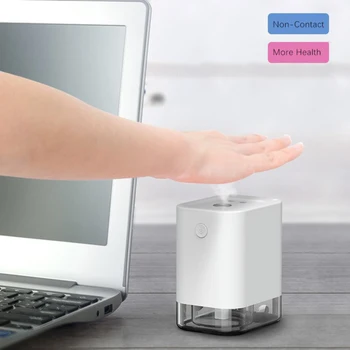 

Automatic Induction Mist Spray Soap Dispenser Disinfection Sterilizing Desktop Alcohol Bottle Sterilizer