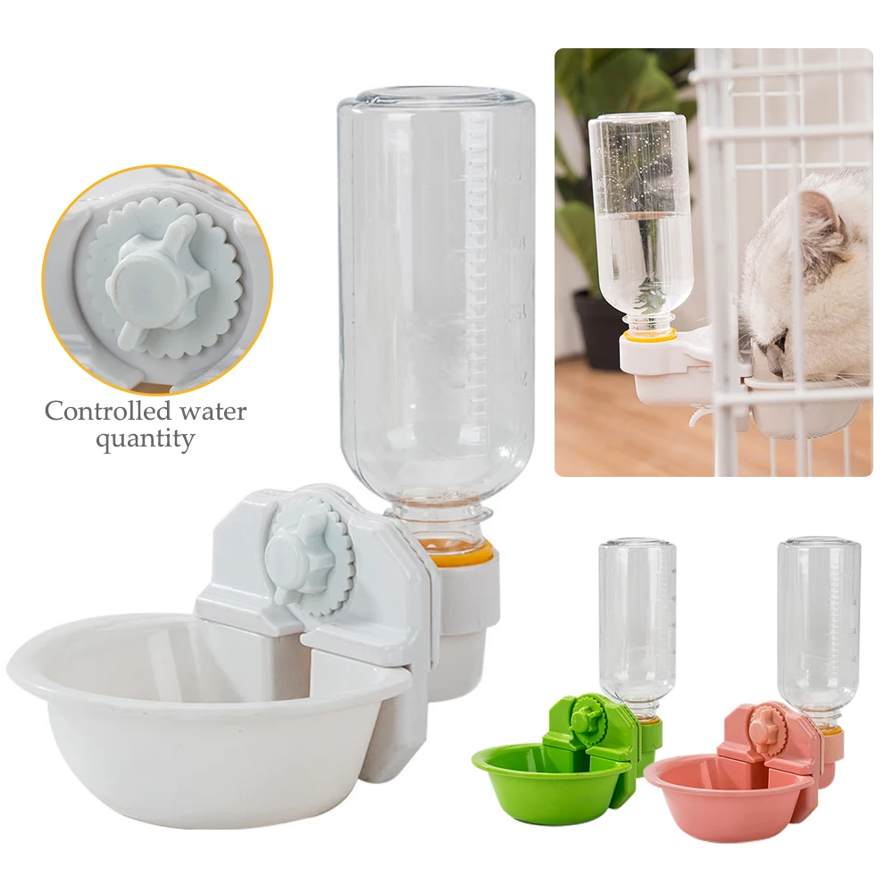 Большая емкость ABS ПЭТ собака автоматическая бутылка для питьевой воды висит