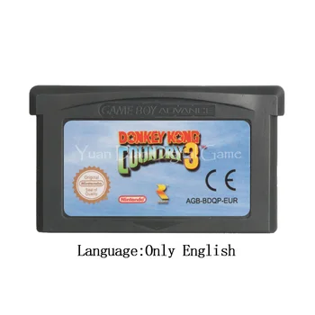 

For Nintendo GBA Video Game Cartridge Console Card Donke Kong Country 3 EU Version