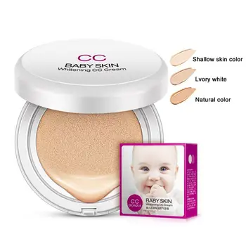 

BIOAQUA 1Pc Air Cushion BB Cream Isolation Nude Concealer Moisturizing Foundation Makeup Bare Whitening Cream Cosmetics TSLM1