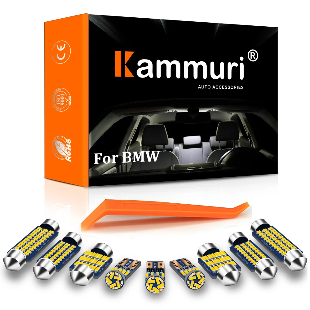 KAMMURI белые светодиодные с Canbus интерьер светильник посылка комплект для BMW X1 E84 F48 X2