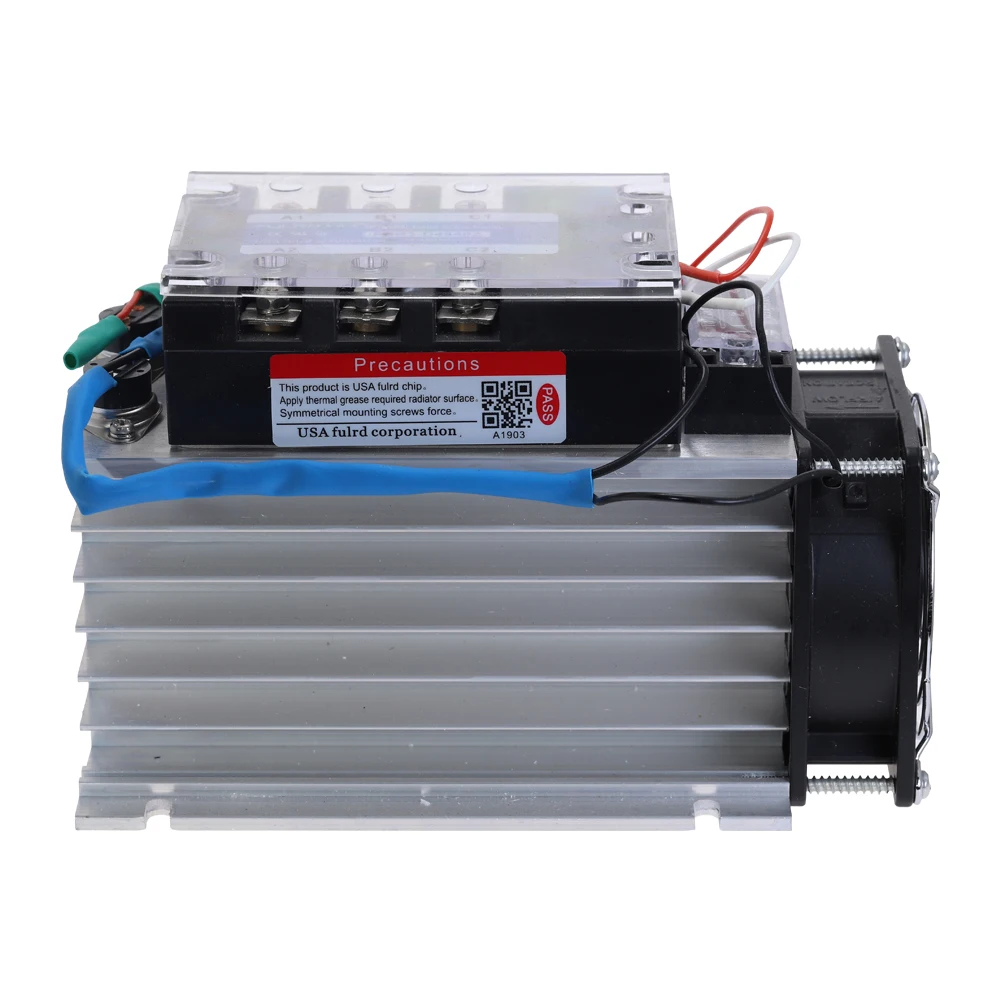 FDR3 D4840Z трехфазное твердотельное реле AC480V 40A DC контроль AC SSR три с вентилятором и