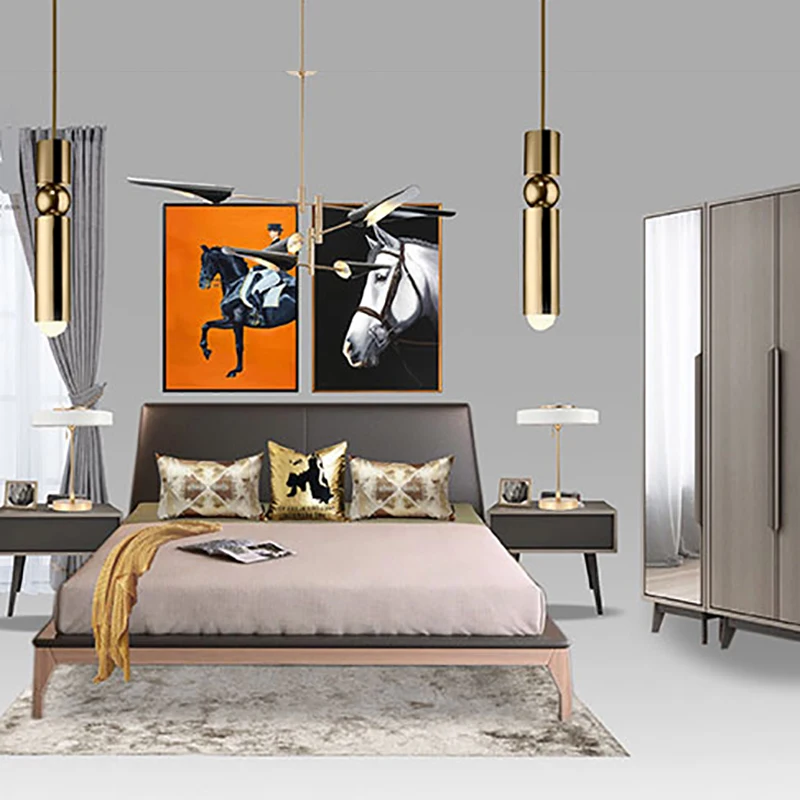 

Modern Pendant Ceiling Lamps metal simple Pendant Lamp Lights Pending Lighting chandelier Living Room Bedroom Loft Hanging Light