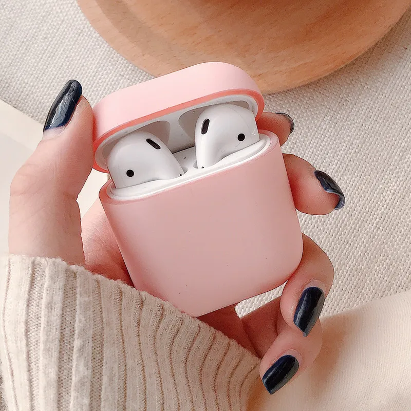 Оригинальный чехол для Apple Airpods 1 2 беспроводных Bluetooth наушников яркие конфеты AirPods
