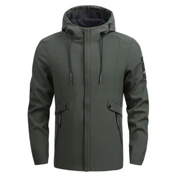 Autumn Winter Men's Fashion Windproof Waterproof Jackets Classic Warm Fishing Hiking Camping Climbing Jacket Tracksuits Coat 4