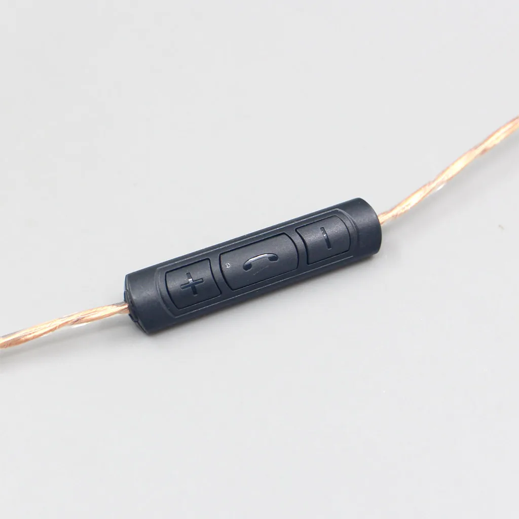 com Controle Remoto Mic Fone de Ouvido Cabo para Etymotic Er4sr Er4xr Er3xr Er3se Er2xr Er2se Ln007746 - Image 4