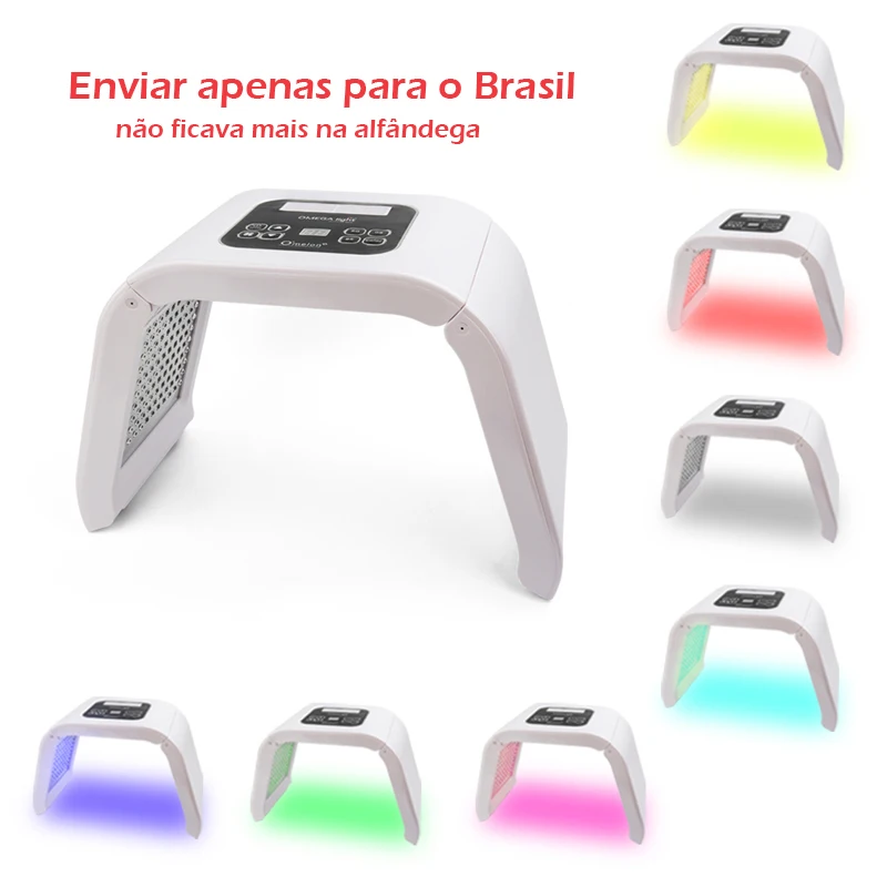  7 Colors PDT Led Facial Mask Photon Light Therapy Skin Rejuvenation Device Spa Acne Remover Anti-Wr - 4000296118744