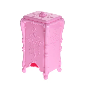 

Makeup Cotton Pad Cosmetic Organizer Case Storage Box Holder Acrylic(All)