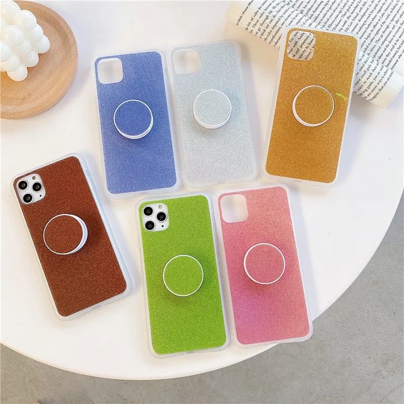 

Simple Bracket function female Phone Cover Case For Iphone X 11 pro Xs Max Xr 10 8 7 6 6s Plus se 4.7Luxury Soft Coque Fundas
