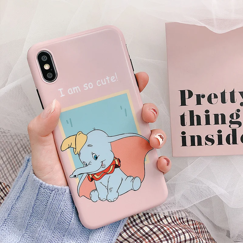 ТПУ силиконовый антидетонационный протектор для Iphone 6 7 8 S Plus X XR XS XSMAX милый