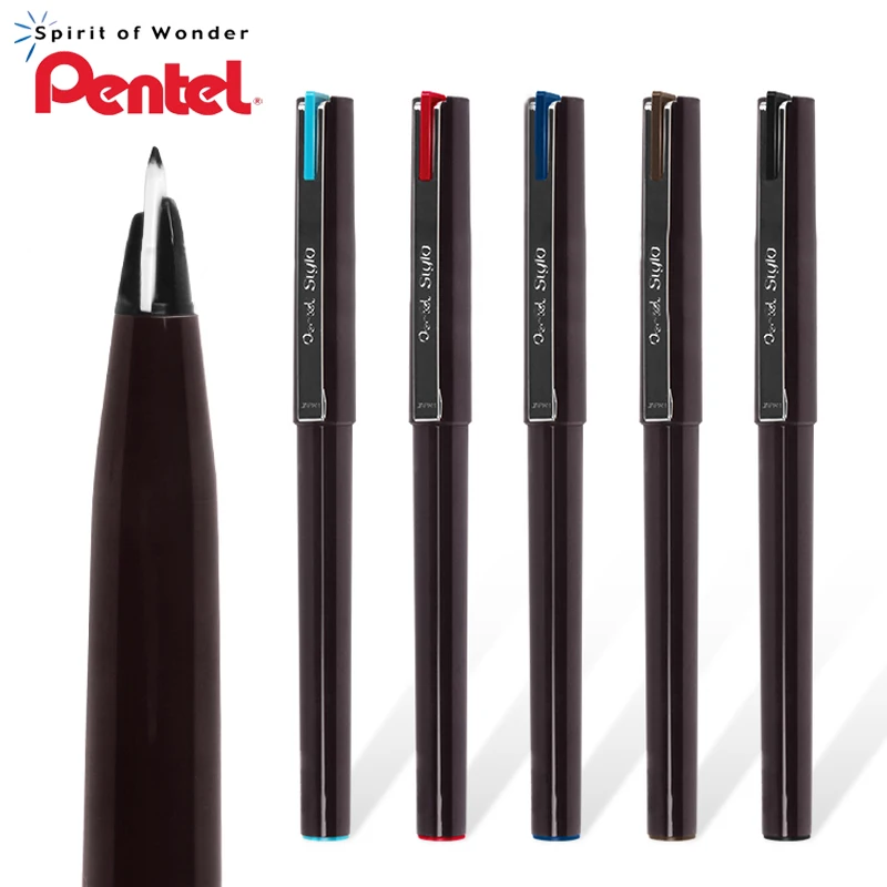 1 шт. PENTEL цвет эскизная ручка JM20 эскиз подписи ручная роспись комикс ручка Смола перо разные цвета на выбор