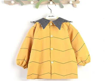 

Baby Long Sleeve Cute Eating Bibs Waterproof Soft And Comfortable Cartoon Bib Baby Clothing Accessories Kids Care Supplies