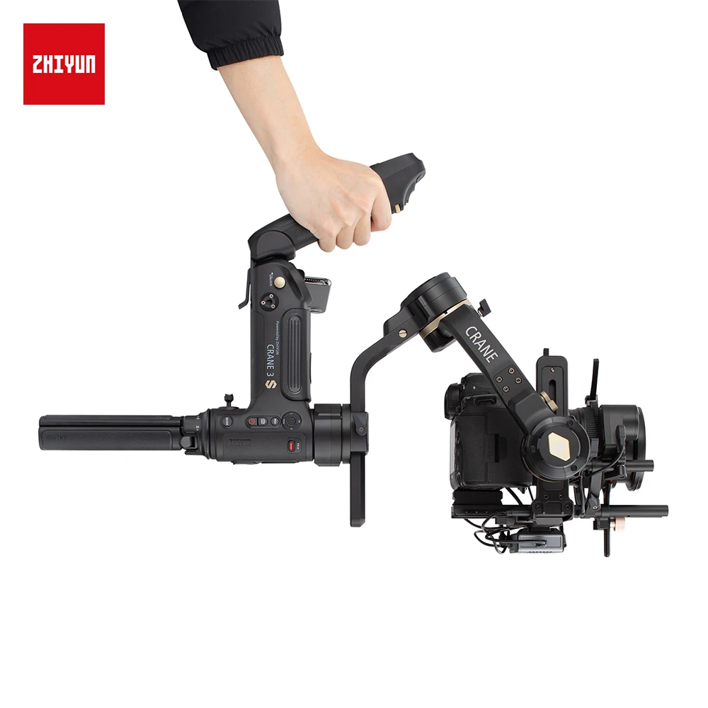 US $649.00 Zhiyun Crane 3S 3SPro 3SE 3Asix Handheld Gimbal Stabilizer 65Kg Maxload for RED Digital Cinema Camera Blackmagic Pocket 1DX