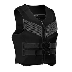 Portable Adult Life Jacket Neoprene Safety Life Vest Super Buoyancy Fishing Life Vest Kayak Swimming Rafting Safety Vest