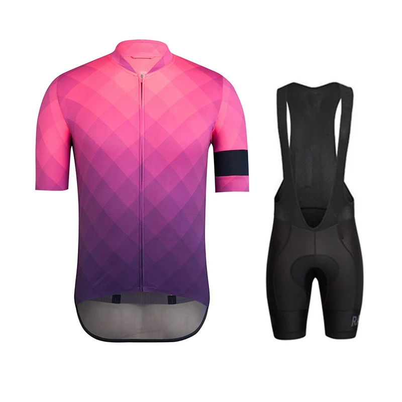 

2019 Pro Team RCC Summer Men's Cycling Jersey Set Short Sleeve Sport MTB Bicycle Bike Road Riding Set Clothing Bib Shorts