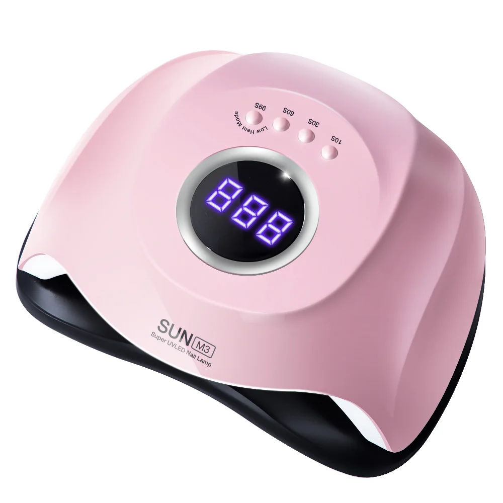 90 Вт SUN M3 Pro Сушилка для ногтей ЖК дисплей 45 светодиодный двухручная лампа УФ
