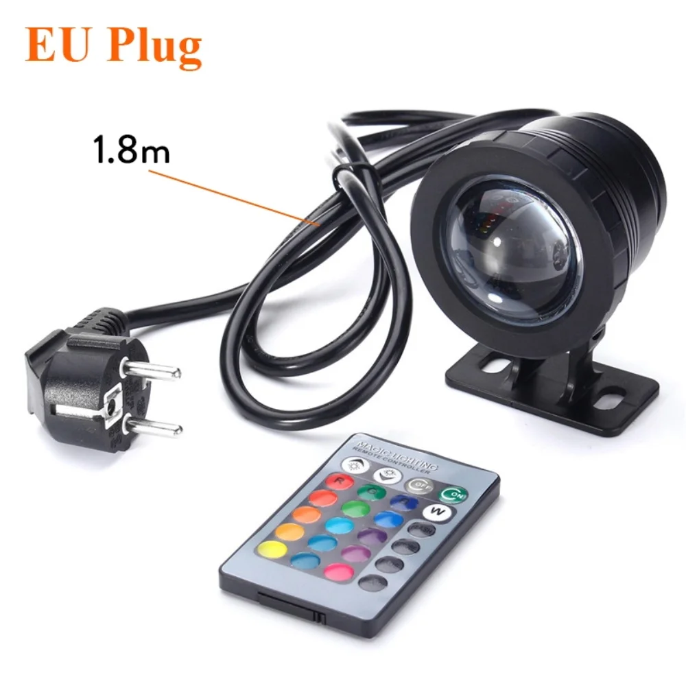 ตัวเลือกสินค้า ไฟ LED สีน้ำพุ สระ กันน้ำ RGB สี 10W-15W