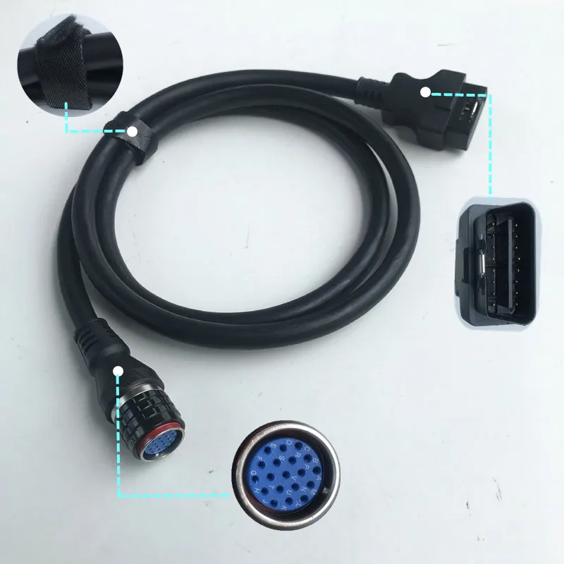 Продвижение Лучшее качество ICOM A2 OBD основной кабель 16Pin до 19Pin для BMW A2 ICOM A2 кабель для BMW ICOM кабель 16 Pin