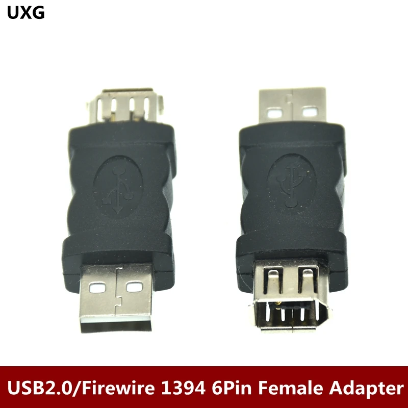 usb male to firewire ieee 1394 6 pin female adapter