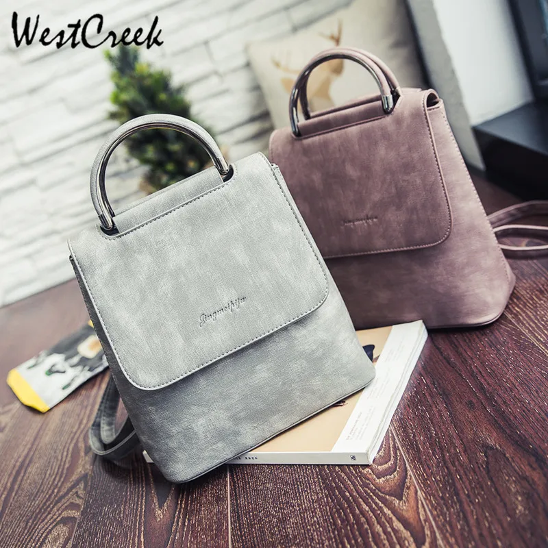 

WESTCREEK Brand Backpack Women Leisure Dual-purpose Portable Shoulder Mini Bags Small Backpack
