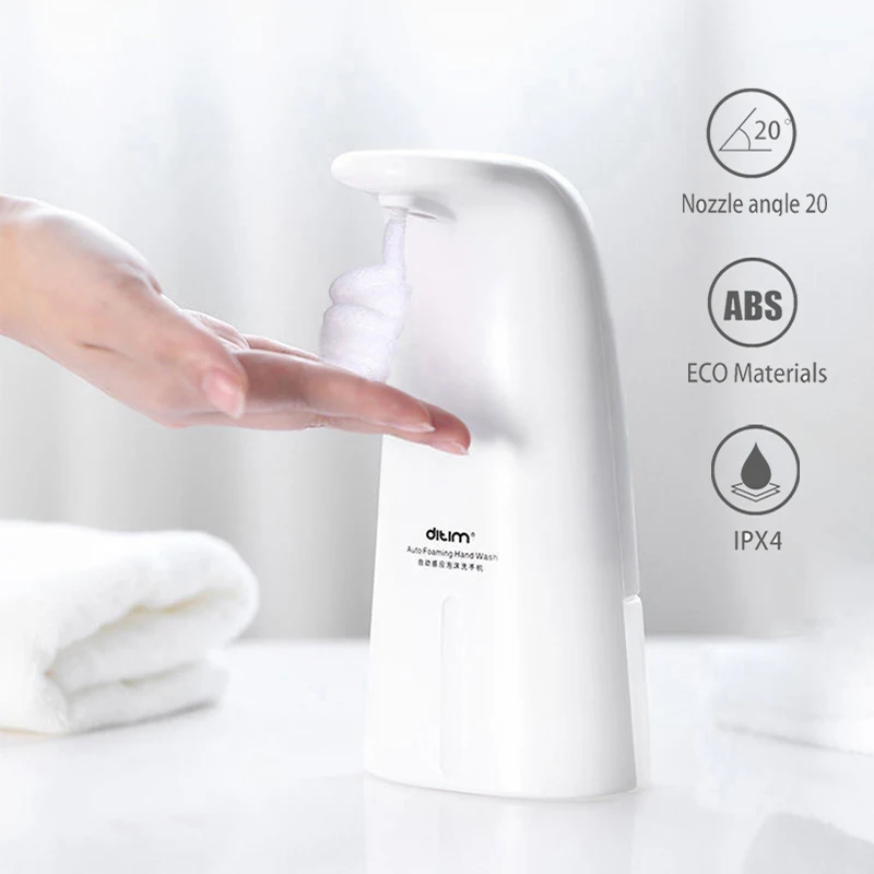 Smart Automatic Foam Soap Dispenser Touchless Infrared Sensor Liquid Hand Wash Dispensador for Kitchen Barthroom | Обустройство дома