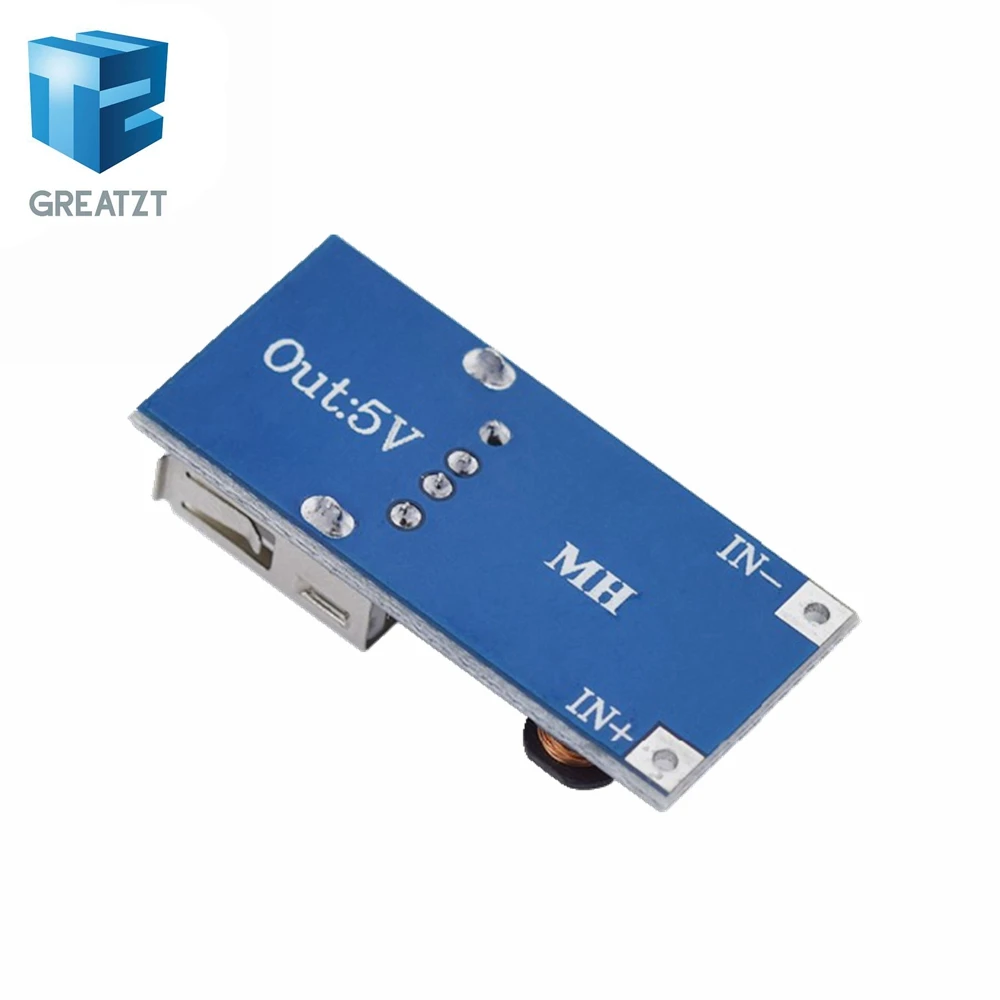 1 шт. 0.9 В ~ 5 до 600MA USB Выход зарядное устройство Step Up Мощность Модуль mini DC повышающий