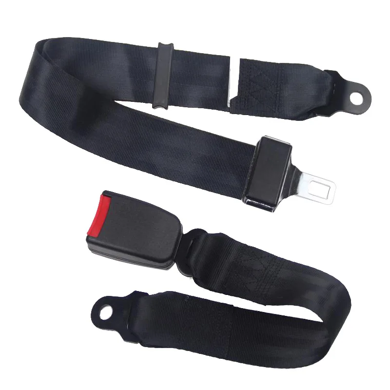 

Universal Static 3-point Safety Seat Belt Black Car Safety Belt Car Accessories