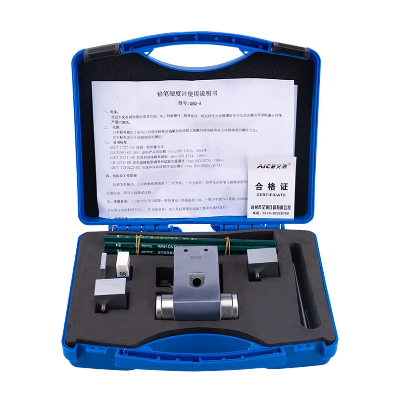 

Portable Pencil Hardness Tester Meter Durometer 500g 750g 1000g Pencil Hardness Tester
