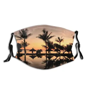 

protective mask with filter Bali anti dust PM2.5 reuse adult teen child girl