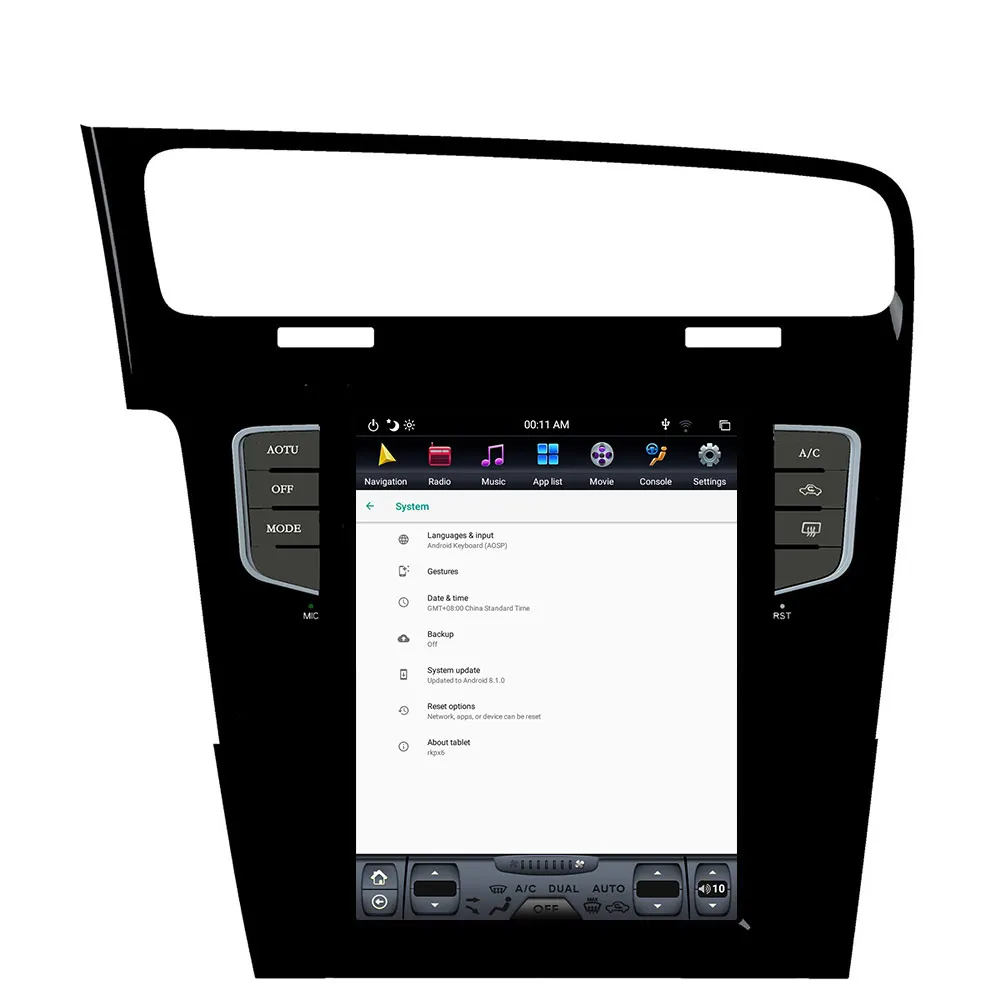 PX6 Android 9,0 автомобильный Радио Tesla вертикальный экран для Volkswagen Golf 7 2010- аудио плеер In-dash Carplay gps навигация